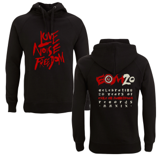 Hoodie: Love Noise Freedom (EOM 20th Anniversary 2019)