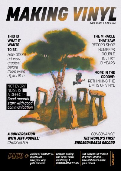 pre-order: MAKING VINYL Magazine - issue Fall 2026